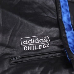 Adidas Trackjacket Chile 62 Schwarz Blau Herren Polyester – Nahaufnahme-3