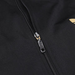 Adidas Trackjacket Firebird Schwarz Braun Herren Polyester – Nahaufnahme-2