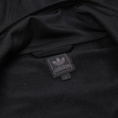 Adidas Trackjacket Firebird Schwarz Braun Herren Polyester – Nahaufnahme-3
