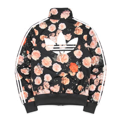 Adidas Trackjacket Firebird Schwarz Bunt Damen Polyester – Rückseite