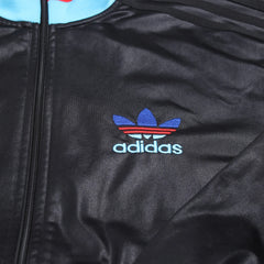 Adidas Trackjacket Chile 62 Schwarz Bunt Herren Polyester – Nahaufnahme-1