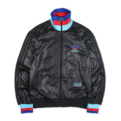 Adidas Trackjacket Chile 62 Schwarz Bunt Herren Polyester – Vorderansicht