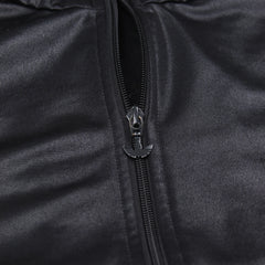 Adidas Trackjacket Chile 62 Schwarz Gold Herren Polyester – Nahaufnahme-2