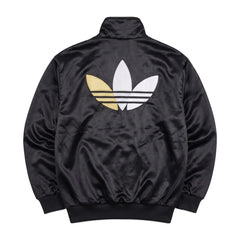 Adidas Trackjacket Chile 62 Schwarz Gold Herren Polyester – Rückseite