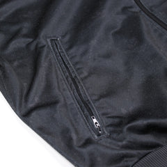 Adidas Trackjacket Firebird Schwarz Grau Herren Polyester – Nahaufnahme-3