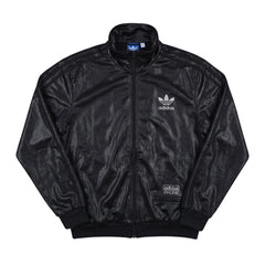 Adidas Trackjacket Chile 62 Schwarz Herren Polyester – Vorderansicht