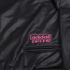 Adidas Trackjacket Chile 62 Schwarz Pink Damen Polyester – Nahaufnahme-2