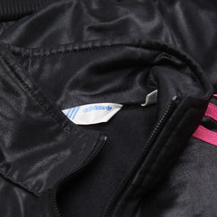 Adidas Trackjacket Chile 62 Schwarz Pink Damen Polyester – Nahaufnahme-3