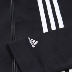 Adidas Trackjacket Sport Schwarz Weiß Damen Poylester – Nahaufnahme-1