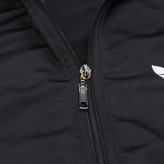 Adidas Trackjacket Firebird Schwarz Weiß Damen Polyester – Nahaufnahme-2