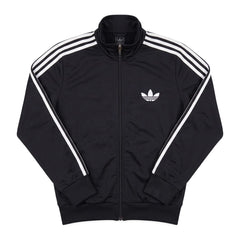 Adidas Trackjacket Firebird Schwarz Weiß Damen Polyester – Vorderansicht