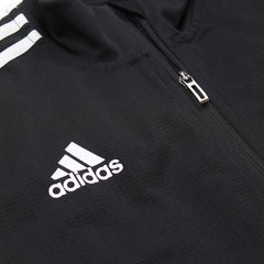 Adidas Trackjacket Sport Schwarz Weiß Herren Polyester – Nahaufnahme-1