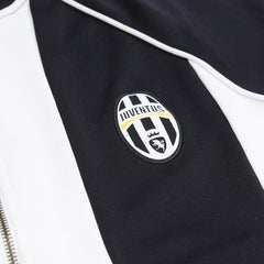 Adidas Trackjacket Fußballverein Schwarz Weiß Herren Mischgewebe – Nahaufnahme-2