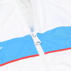Adidas Trackjacket Beckenbauer Weiß Blau Herren Polyester – Nahaufnahme-3