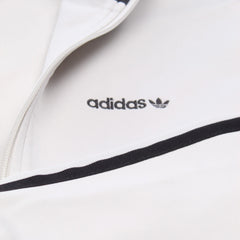 Adidas Trackjacket Beckenbauer Weiß Schwarz Herren Mischgewebe – Nahaufnahme-1