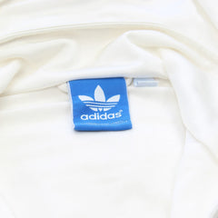Adidas Trackjacket Firebird Weiß Schwarz Herren Polyester – Nahaufnahme-2