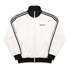 Adidas Trackjacket Beckenbauer Weiß Schwarz Herren Mischgewebe – Vorderansicht