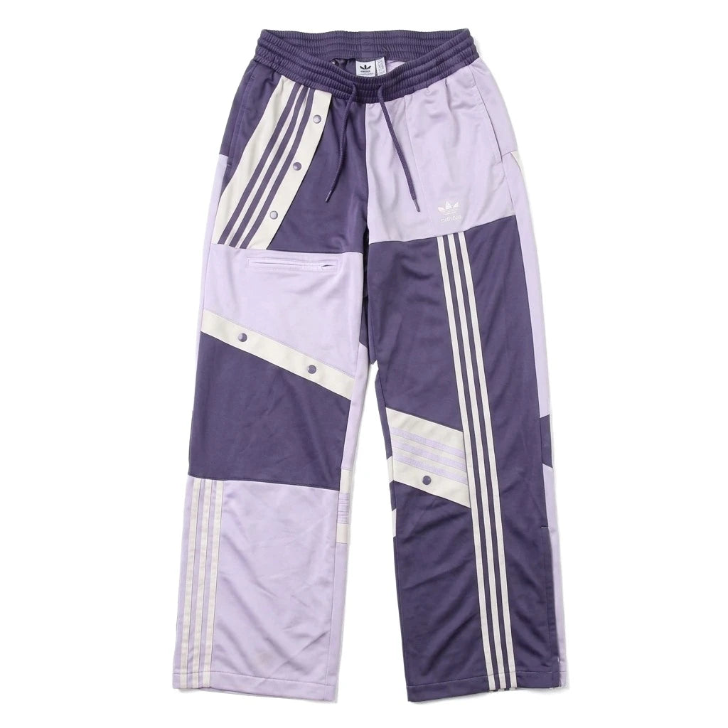 Adidas Trackpants Adibreak Lila Flieder Damen Polyester – Vorderansicht