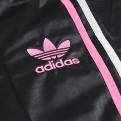 Adidas Trackpants Chile 62 Schwarz Pink Damen Polyester – Nahaufnahme-1
