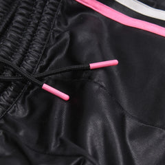 Adidas Trackpants Chile 62 Schwarz Pink Damen Polyester – Nahaufnahme-3