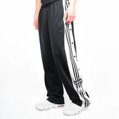 Adidas Trackpants Adibreak Schwarz Weiß Herren Polyester – Vorderansicht