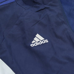 Adidas Tracksuit Fußballverein Marineblau Blau Herren Polyester – Nahaufnahme-1