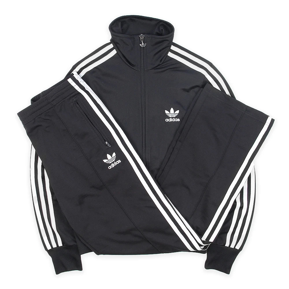 Adidas Tracksuit Firebird Schwarz Weiß Damen Polyester – Gesamtansicht