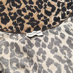 D&G Tanktop Designer Braun Schwarz Damen Polyamid, Elastan – Nahaufnahme-2