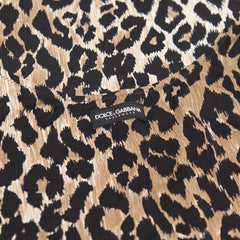 D&G Tanktop Designer Braun Schwarz Damen Polyamid, Elastan – Nahaufnahme-3