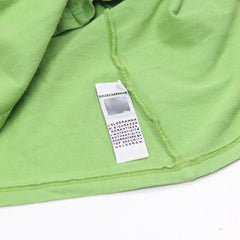 D&G Tanktop Designer Grün Damen Baumwolle – Nahaufnahme-3