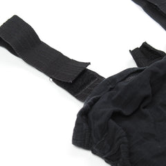 D&G Tanktop Designer Schwarz Damen Baumwolle, Nylon – Nahaufnahme-3