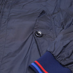 Fred Perry Jacke Casual Marineblau Herren Nylon – Nahaufnahme-3