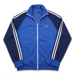 Fred Perry Trackjacket Casual Blau Marineblau Herren – Vorderansicht
