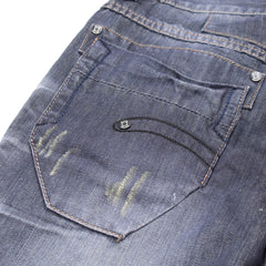 Giani-5 Jeans Straight Blau Grau Herren Baumwolle – Nahaufnahme-2