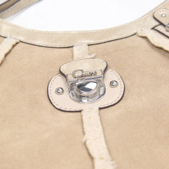 Guess Handtasche Y2K Beige Creme Damen Kunstleder – Nahaufnahme-2
