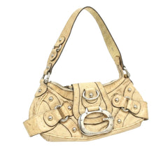 Guess Handtasche Y2K Beige Damen Baumwolle Polyester – Vorderansicht