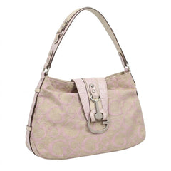 Guess Handtasche Y2K Beige Flieder Damen Baumwolle, Kunstleder – Vorderansicht