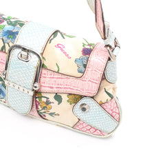 Guess Handtasche Y2K Bunt Damen KunstLeder, Baumwolle – Nahaufnahme-3