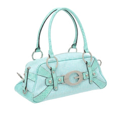 Guess Handtasche Y2K Mintgrün Grün Damen Polyester PVC – Vorderansicht