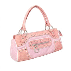 Guess Handtasche Y2K Rose Damen Baumwolle, Kunstleder – Vorderansicht