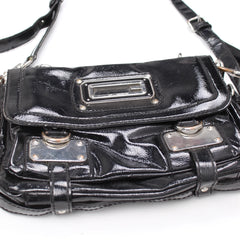Guess Handtasche Y2K Schwarz Damen Kunstleder – Nahaufnahme-1