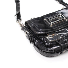 Guess Handtasche Y2K Schwarz Damen Kunstleder – Nahaufnahme-2