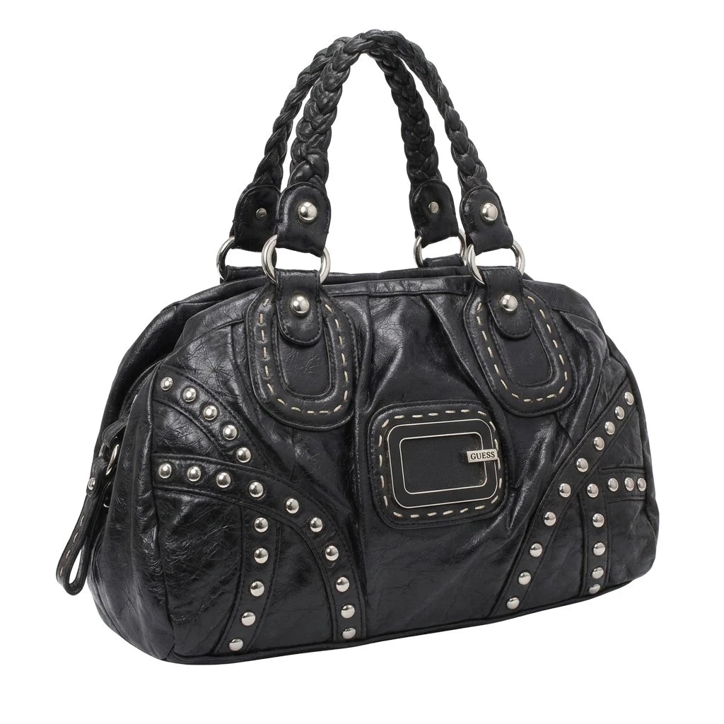 Guess Handtasche Y2K Schwarz Damen Kunstleder – Vorderansicht