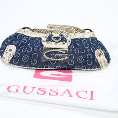Gussaci Snake Pattern Y2K Bag