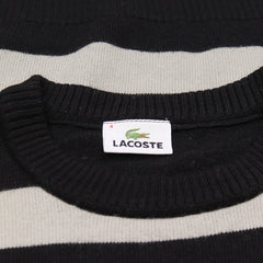 Lacoste Sweater Knit Wolle Acryl Herren Baumwolle – Nahaufnahme-2