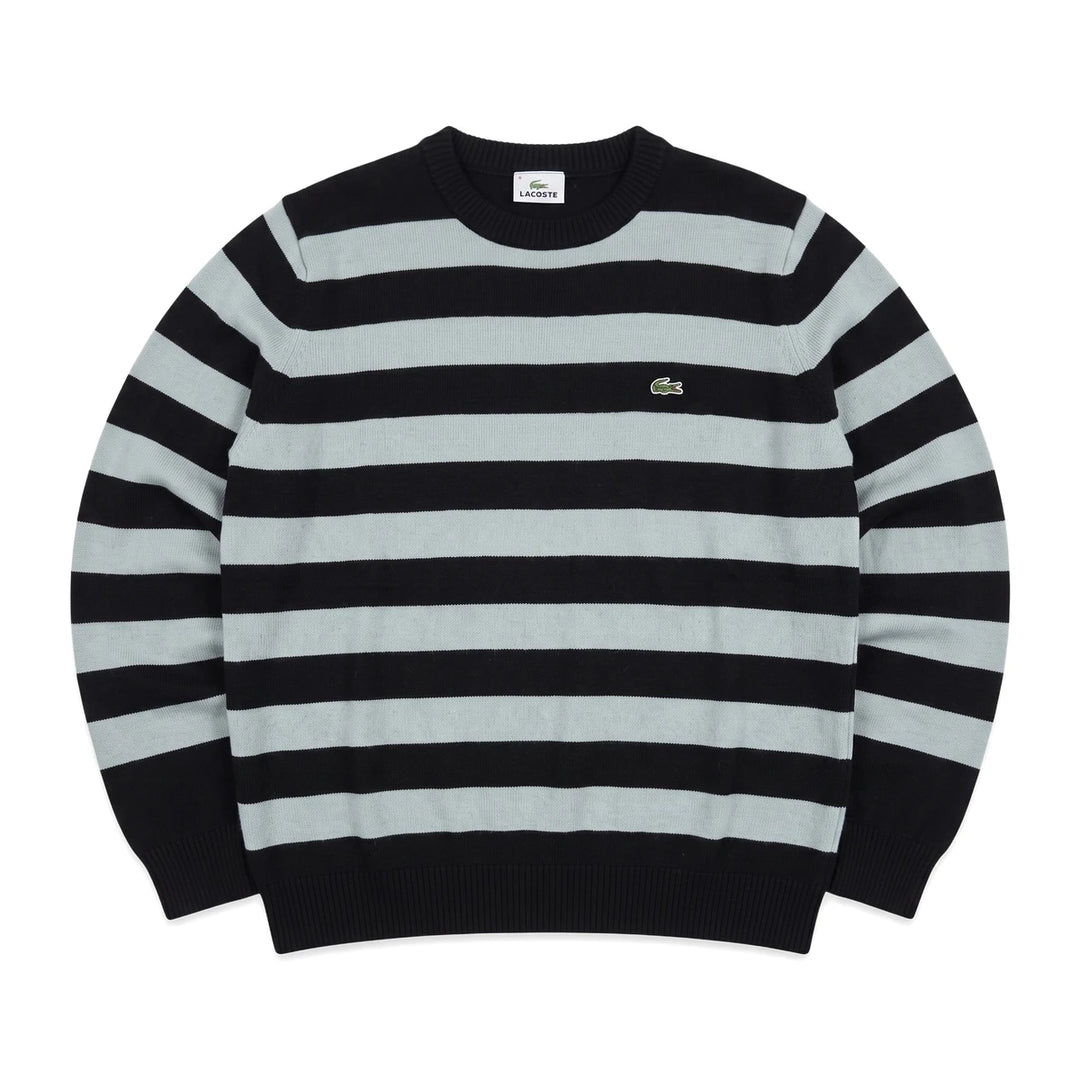 Lacoste Sweater Knit Wolle Acryl Herren Baumwolle – Vorderansicht