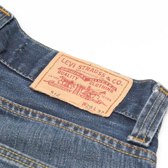 Levi’s Jeans Bootcut Blau Damen Baumwolle – Nahaufnahme-2
