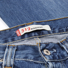 Levi’s Jeans Bootcut Blau Herren Baumwolle – Nahaufnahme-2