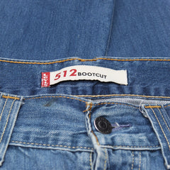 Levi’s Jeans Bootcut Hellblau Herren Baumwolle – Nahaufnahme-3