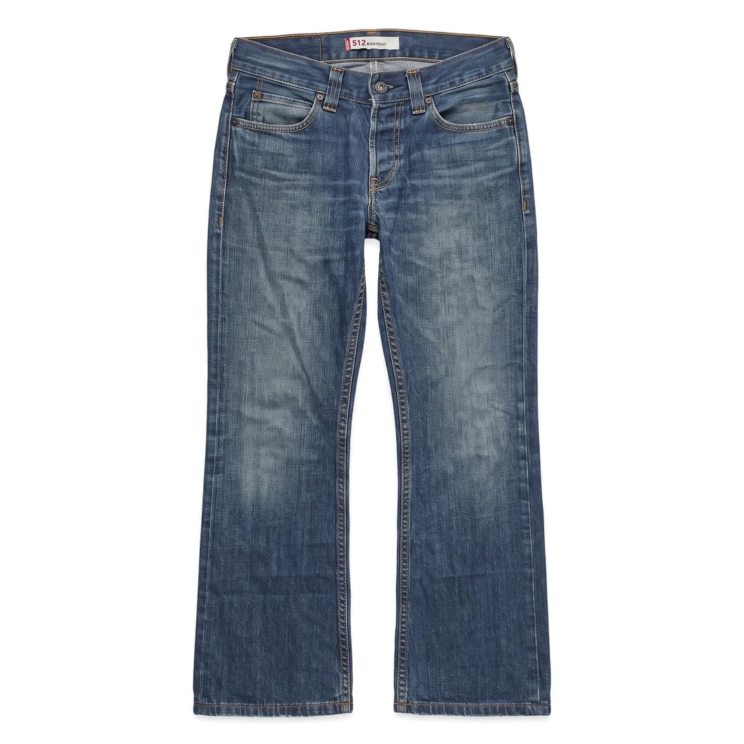 Levi’s Jeans Bootcut Blau Damen Baumwolle – Vorderansicht